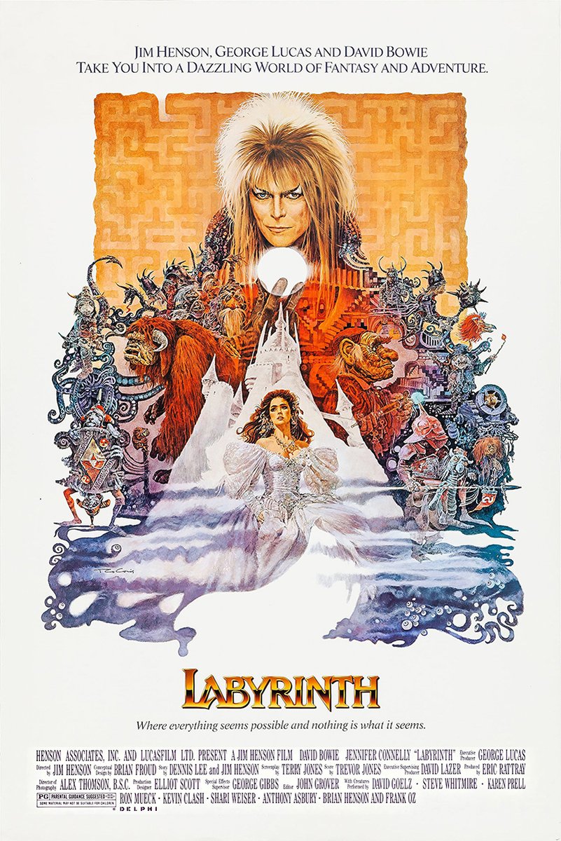 Labyrinth Movie Poster Decorative Painting (paper and canvas) art poster printing print