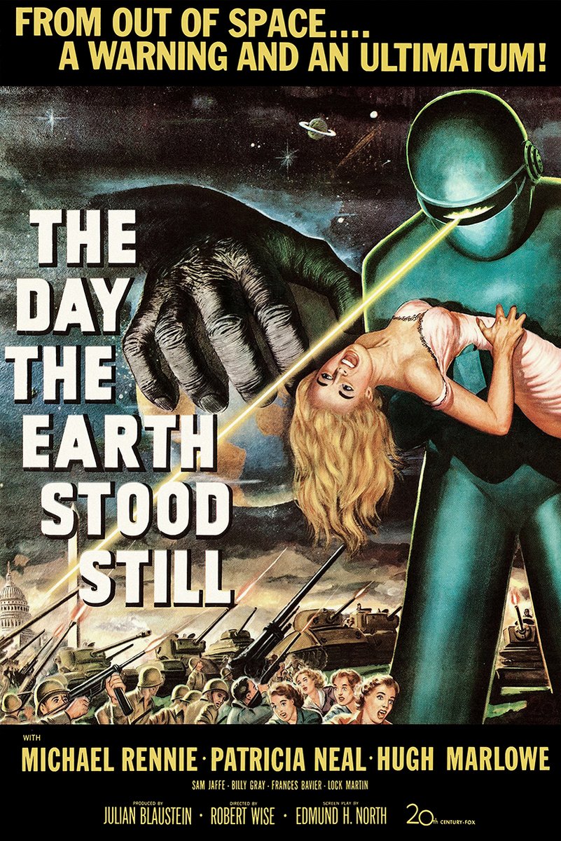 The Day the Earth Stood Still Decorative Painting (paper and canvas) art poster printing print