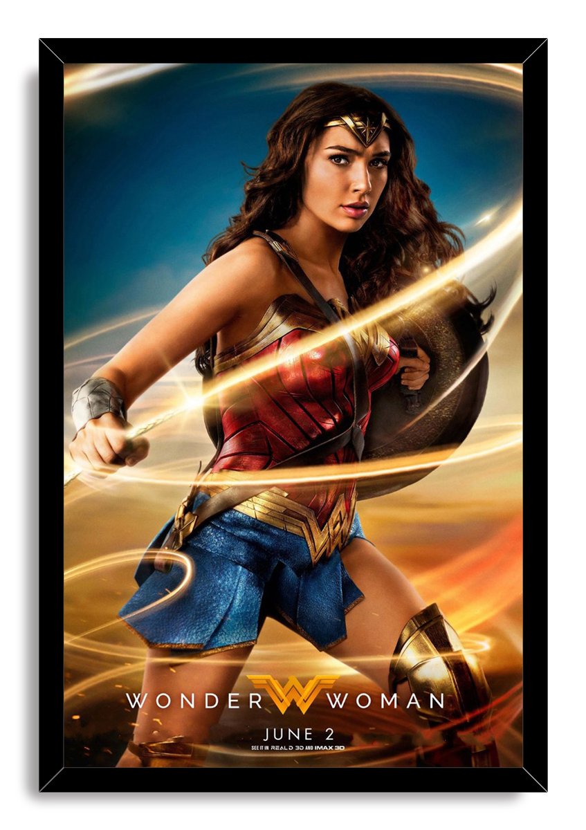 Wonder Woman Decorative Painting (paper and canvas) art poster printing print
