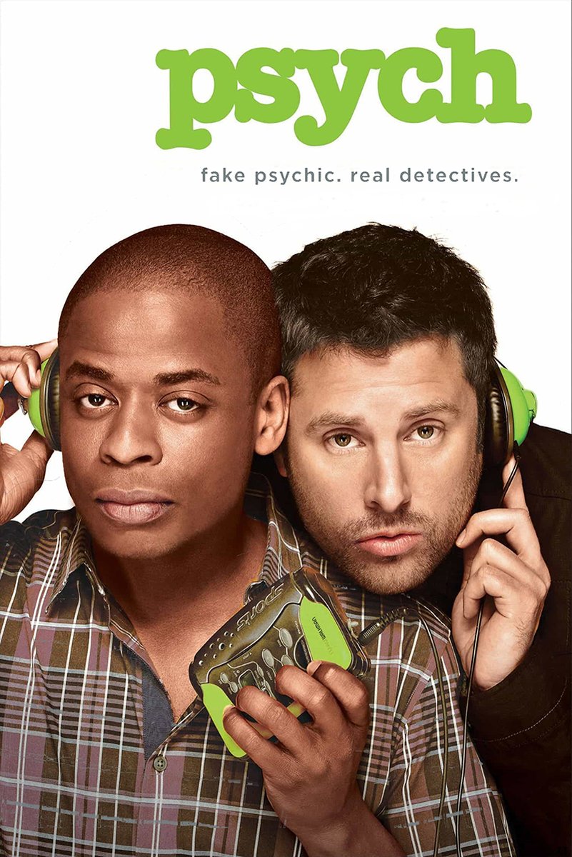 Psych TV Show Cast Decorative Painting (paper and canvas) art poster printing print