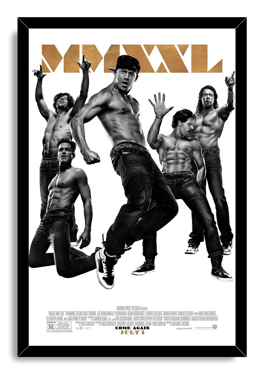 Magic Mike XXL Movie Decorative Painting (paper and canvas) art poster printing print