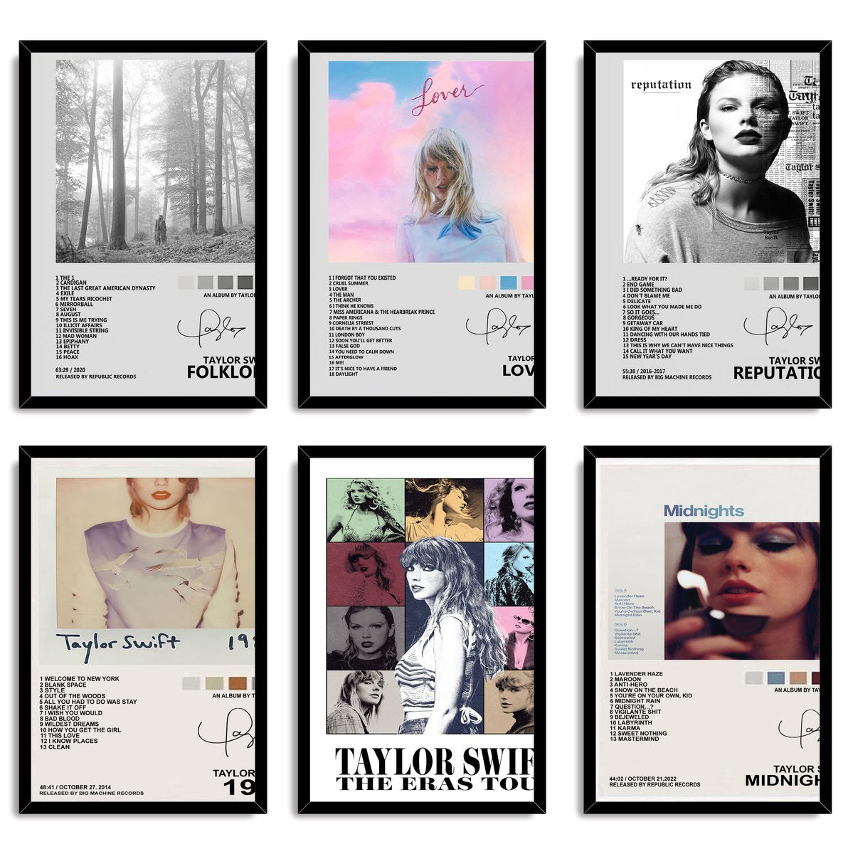 Taylor Swift Album Art Decorative Painting (paper and canvas) art poster printing print