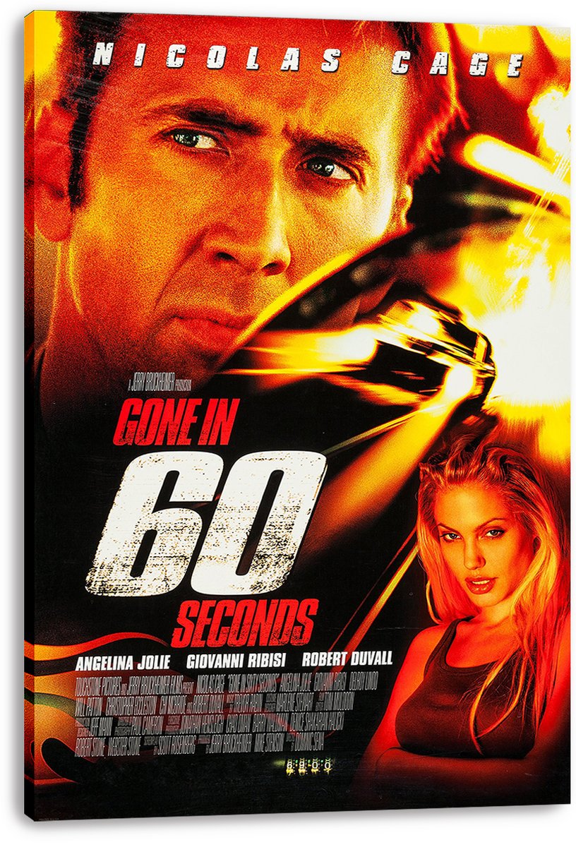 Gone in 60 Seconds Movie Poster Decorative Painting (paper and canvas) art poster printing print