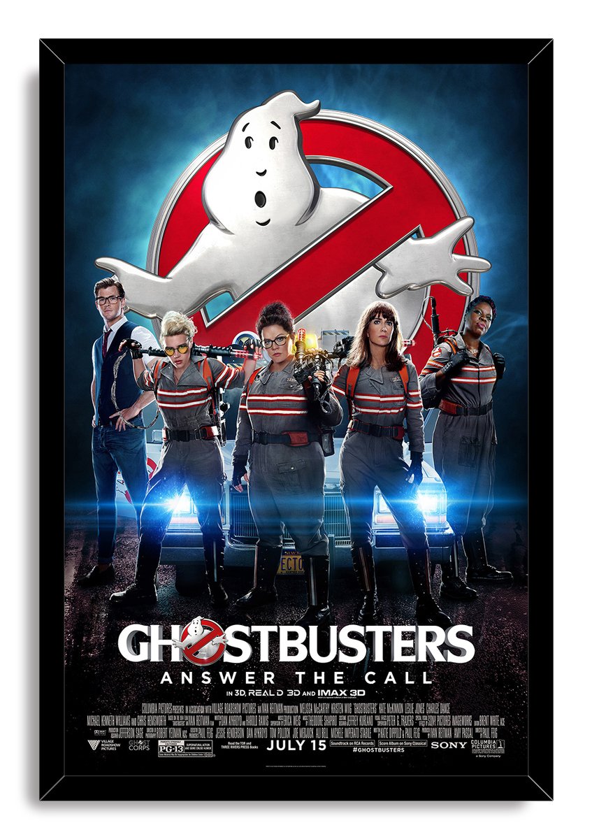Ghostbusters Answer the Call Movie Poster Decorative Painting (paper and canvas) art poster printing print