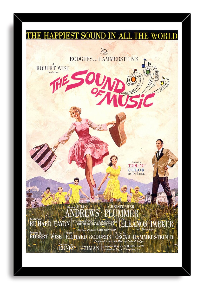 The Sound of Music Decorative Painting (paper and canvas) art poster printing print