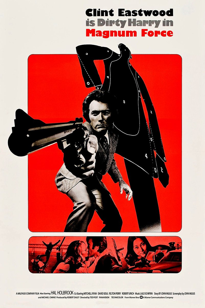 Clint Eastwood Dirty Harry Magnum Force Decorative Painting (paper and canvas) art poster printing print