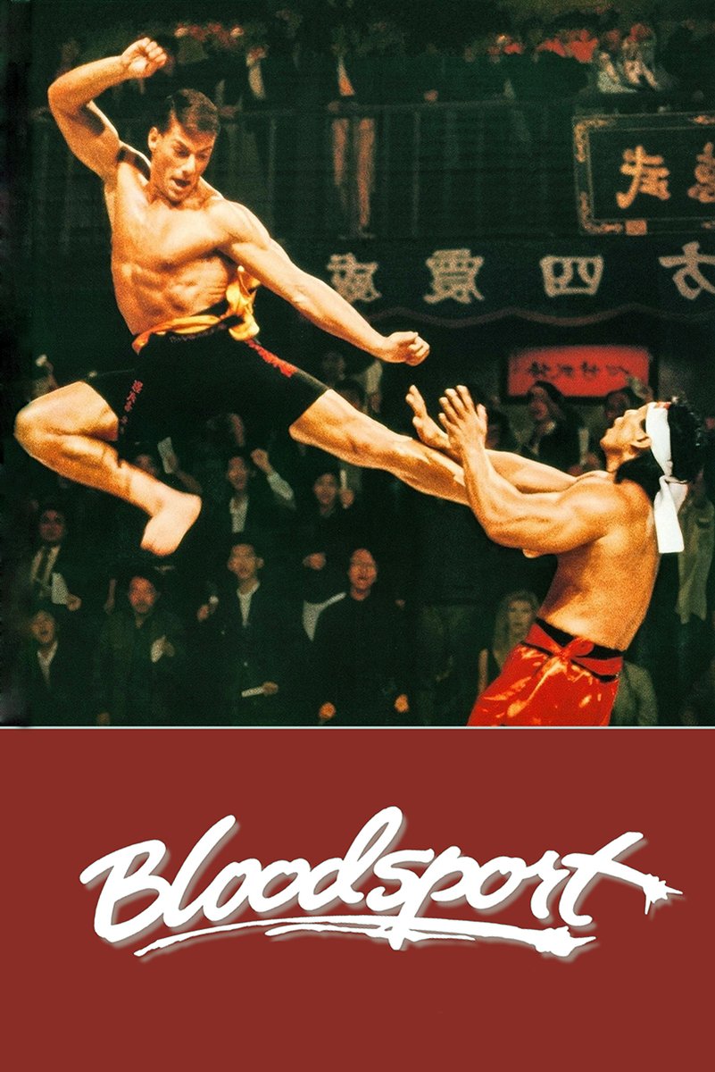 Bloodsport Movie Poster Decorative Painting (paper and canvas) art poster printing print