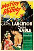 Mutiny on the Bounty Charles Laughton Clark Gable Decorative Painting (paper and canvas) art poster printing print