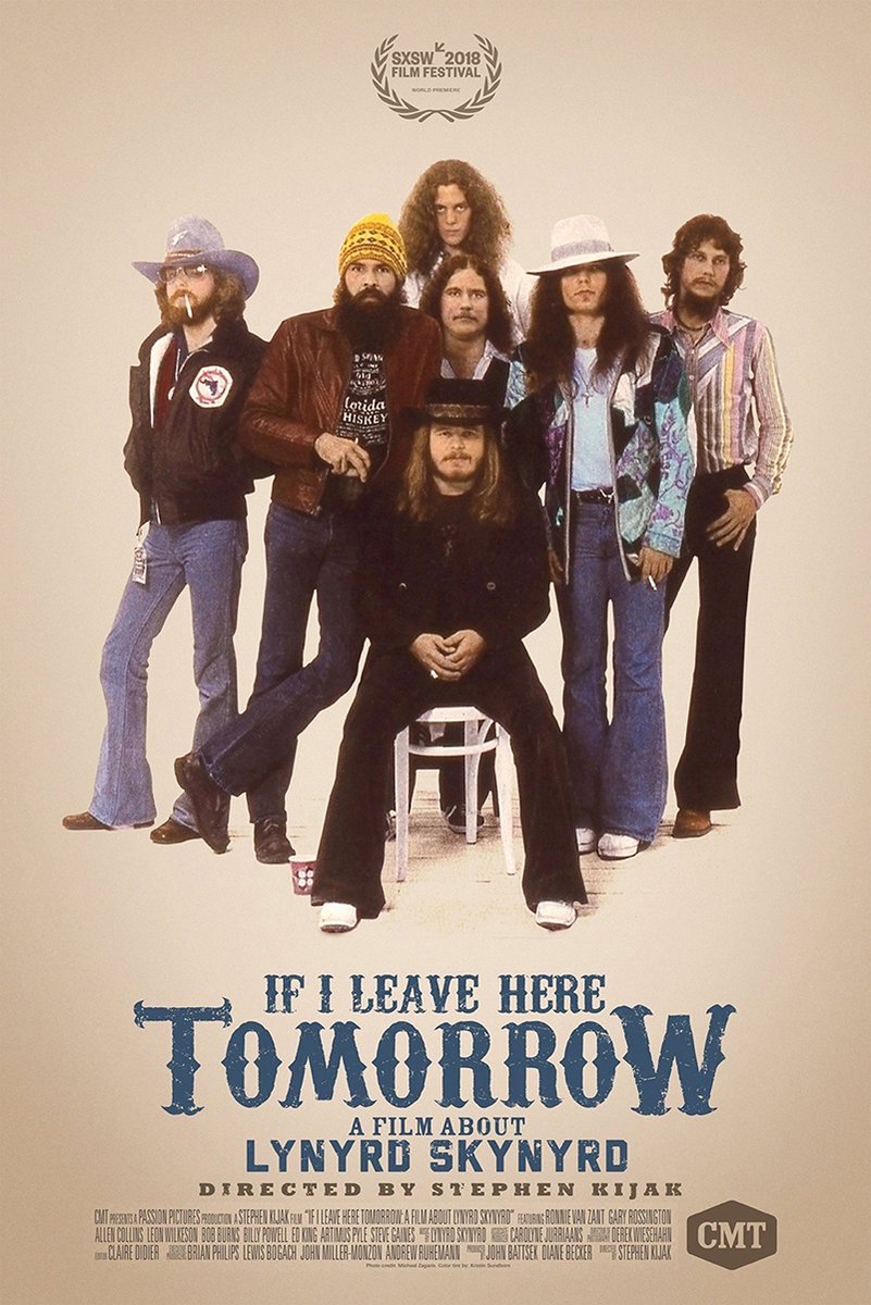Lynyrd Skynyrd Band 'If I Leave Here Tomorrow' Movie Poster Decorative Painting (paper and canvas) art poster print