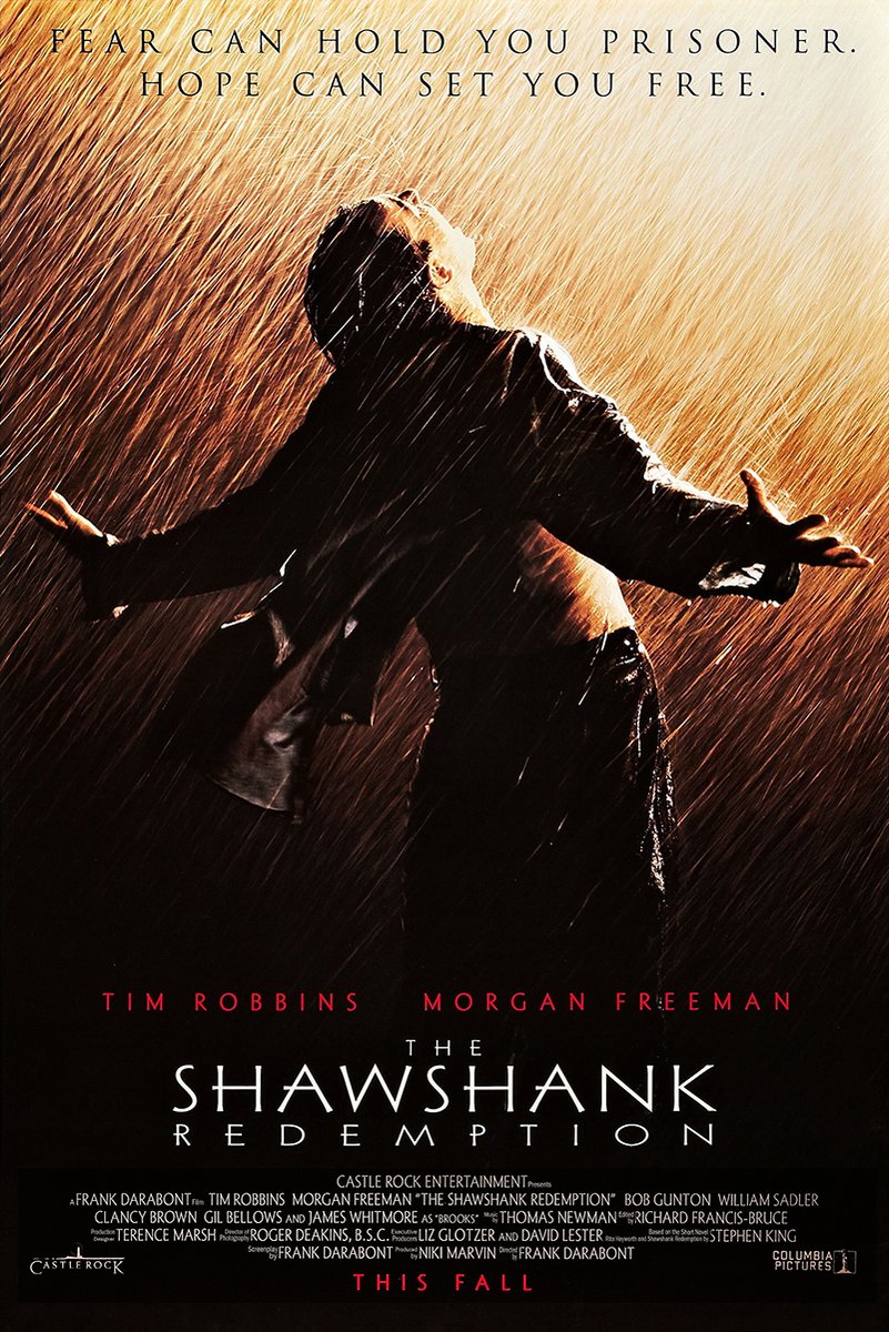 The Shawshank Redemption Andy Dufresne Decorative Painting (paper and canvas) art poster printing print