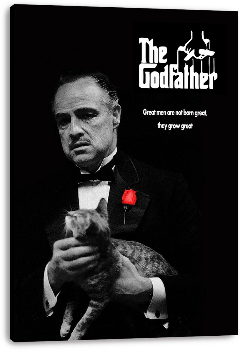 The Godfather Decorative Painting (paper and canvas) art poster printing print