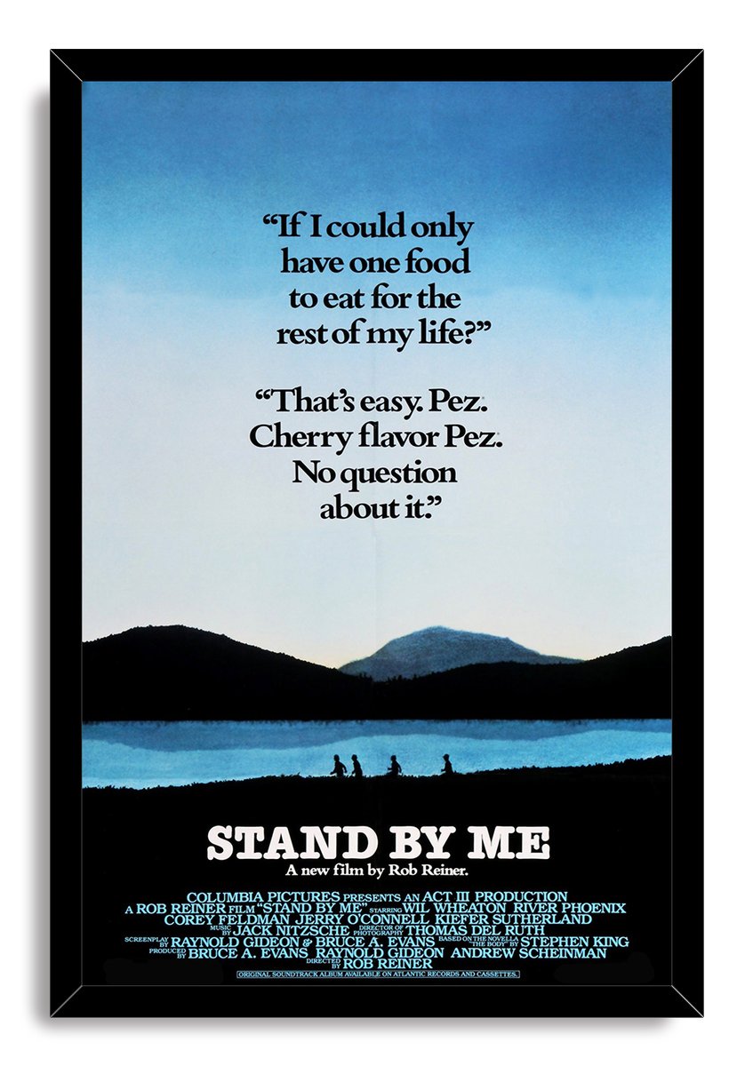 Stand By Me Movie Poster Decorative Painting (paper and canvas) art poster printing print