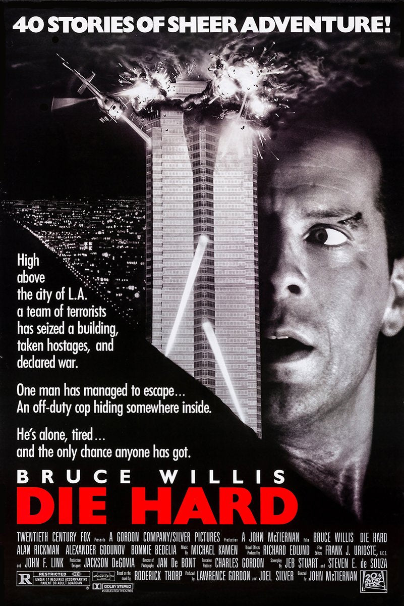 Die Hard Movie Poster Decorative Painting (paper and canvas) art poster printing print