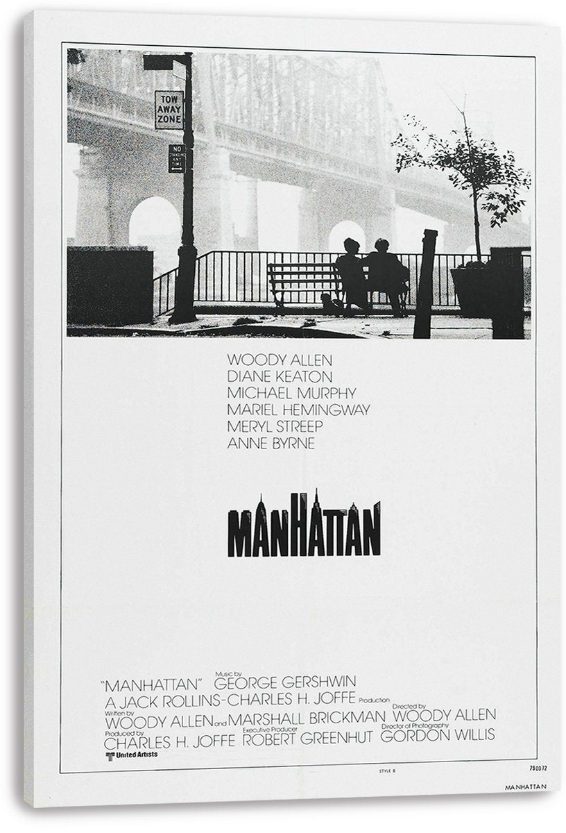 Manhattan Movie Poster Decorative Painting (paper and canvas) art poster printing print
