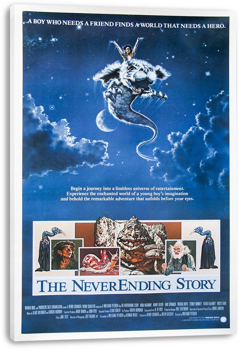 The NeverEnding Story Decorative Painting (paper and canvas) art poster printing print