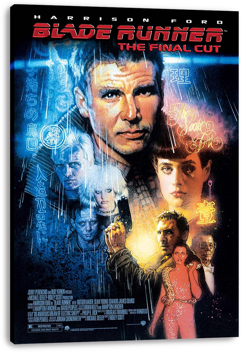 Blade Runner Decorative Painting (paper and canvas) art poster printing print