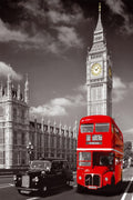 London Cityscape Decorative Painting (paper and canvas) art poster printing print