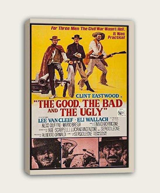 Rare Find Good Bad and The Ugly Clint Eastwood Poster (paper and canvas) art poster printing print