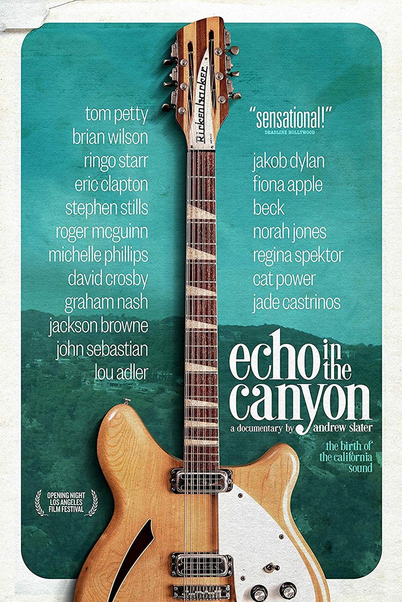 Echo in the Canyon Movie Poster with Musicians Decorative Painting (paper and canvas) art poster printing print