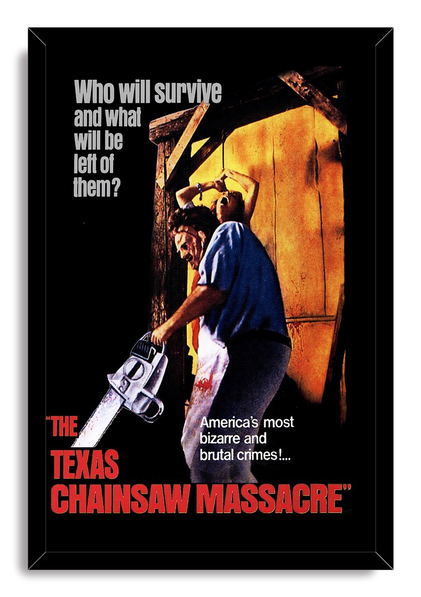 The Texas Chain Saw Massacre Horror Film Decorative Painting (paper and canvas) art poster printing print