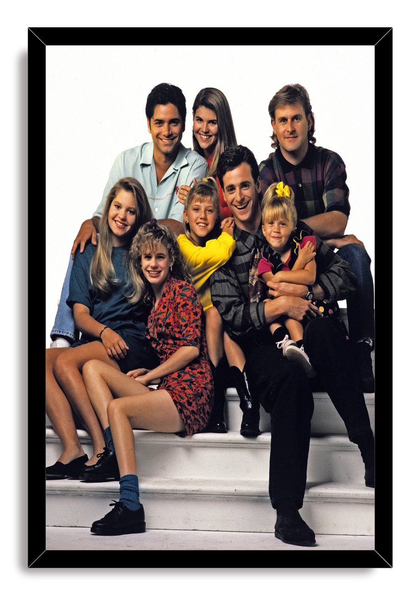 Full House Cast Family Decorative Painting (paper and canvas) art poster printing print