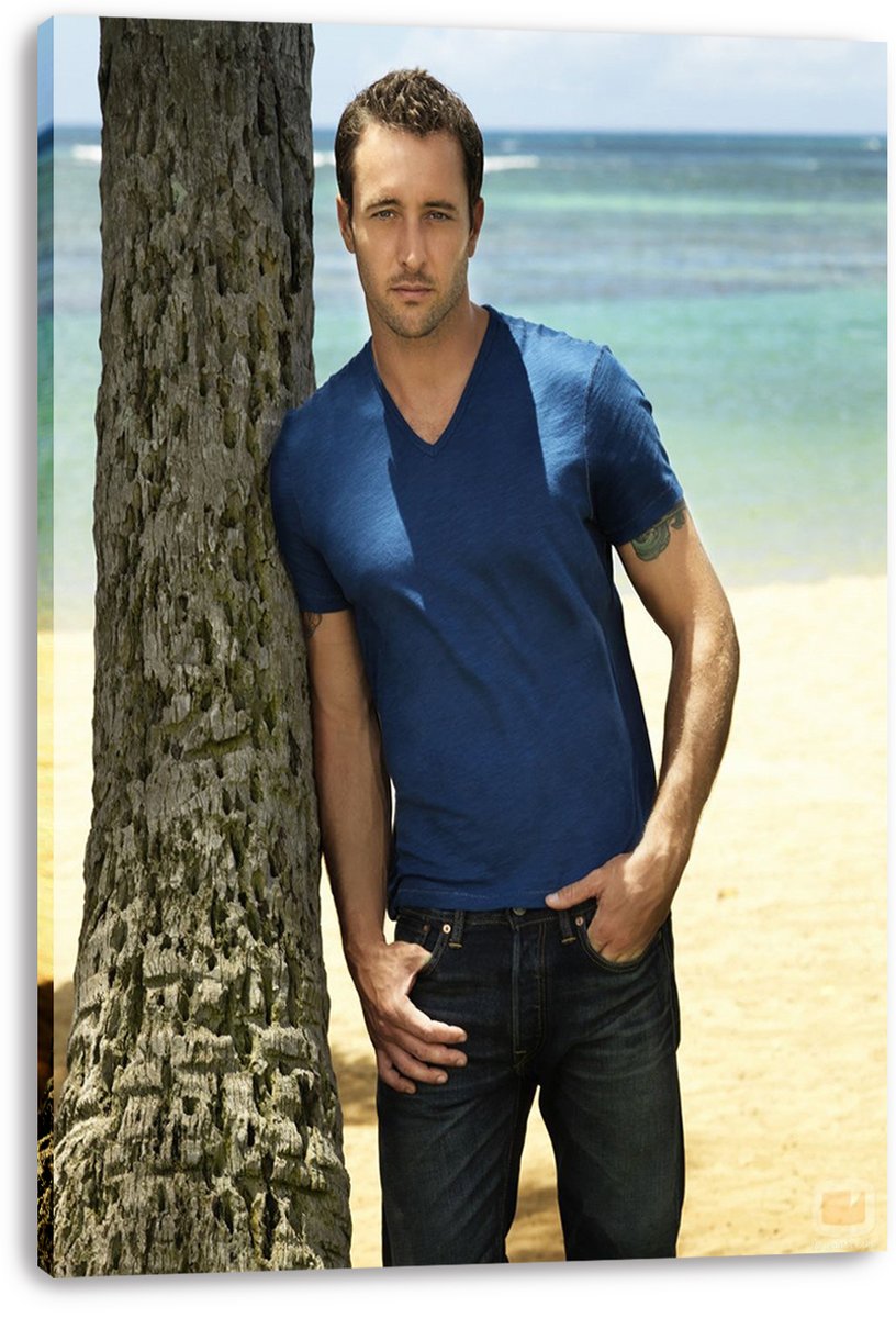 Alex O'Loughlin Decorative Painting (paper and canvas) art poster printing print