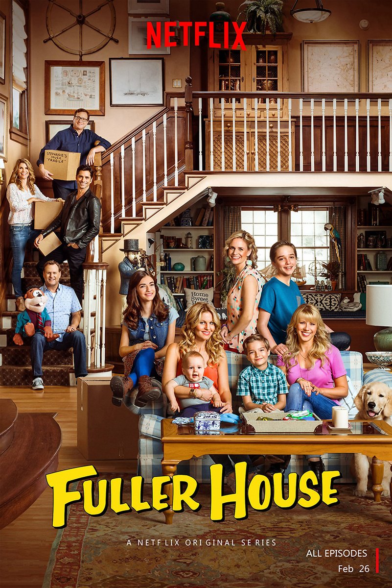 Fuller House Cast Decorative Painting (paper and canvas) art poster printing print