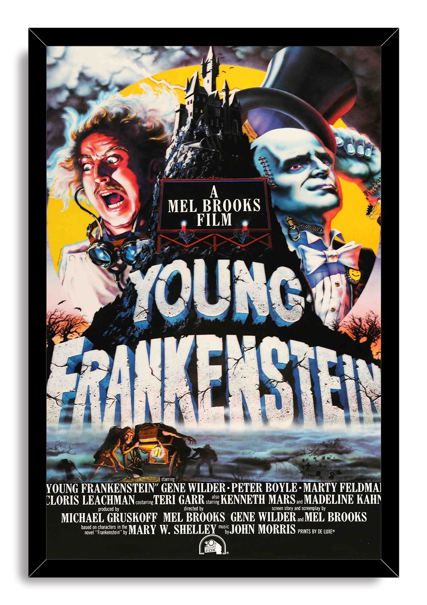 Young Frankenstein Movie Poster Decorative Painting (paper and canvas) art poster printing print
