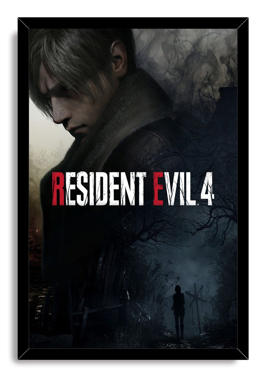 Resident Evil 4 Remake Leon S. Kennedy Decorative Painting (paper and canvas) art poster printing print