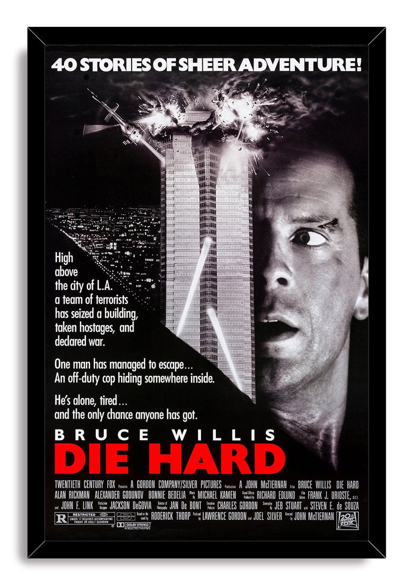 Die Hard Movie Poster Decorative Painting (paper and canvas) art poster printing print