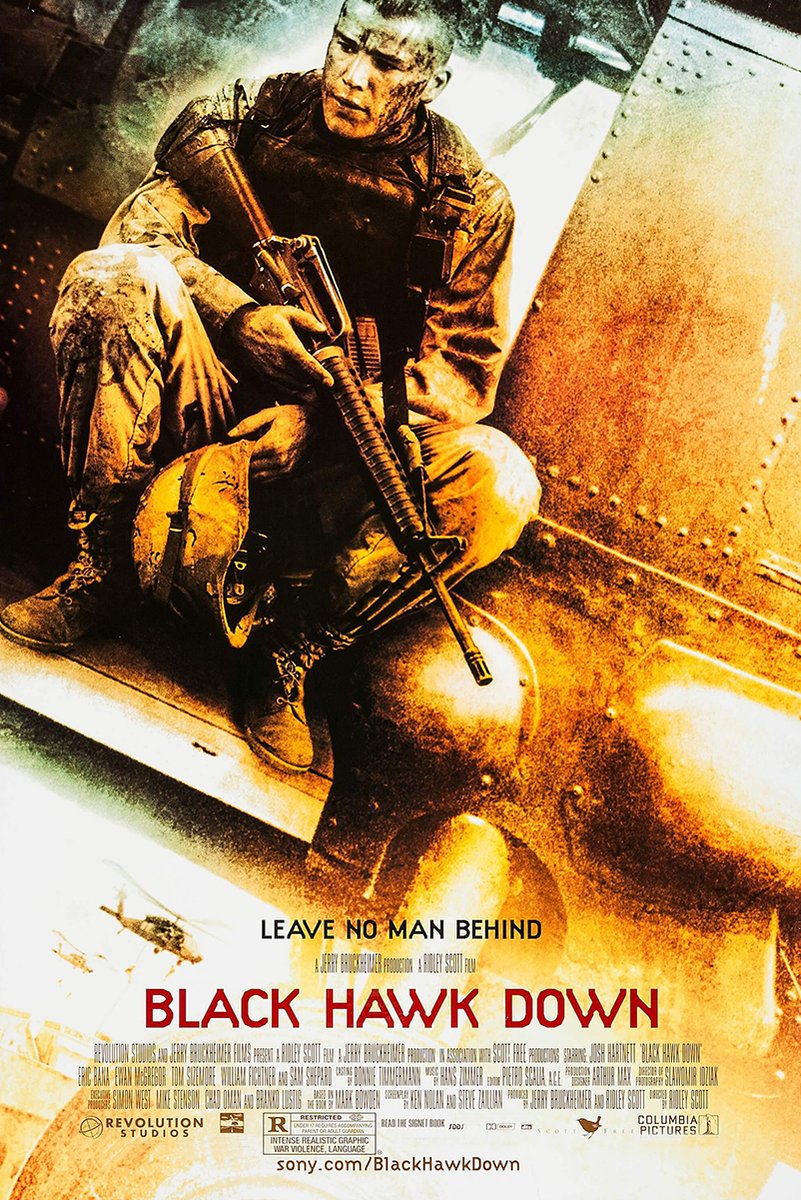 Black Hawk Down Movie Poster Decorative Painting (paper and canvas) art poster printing print