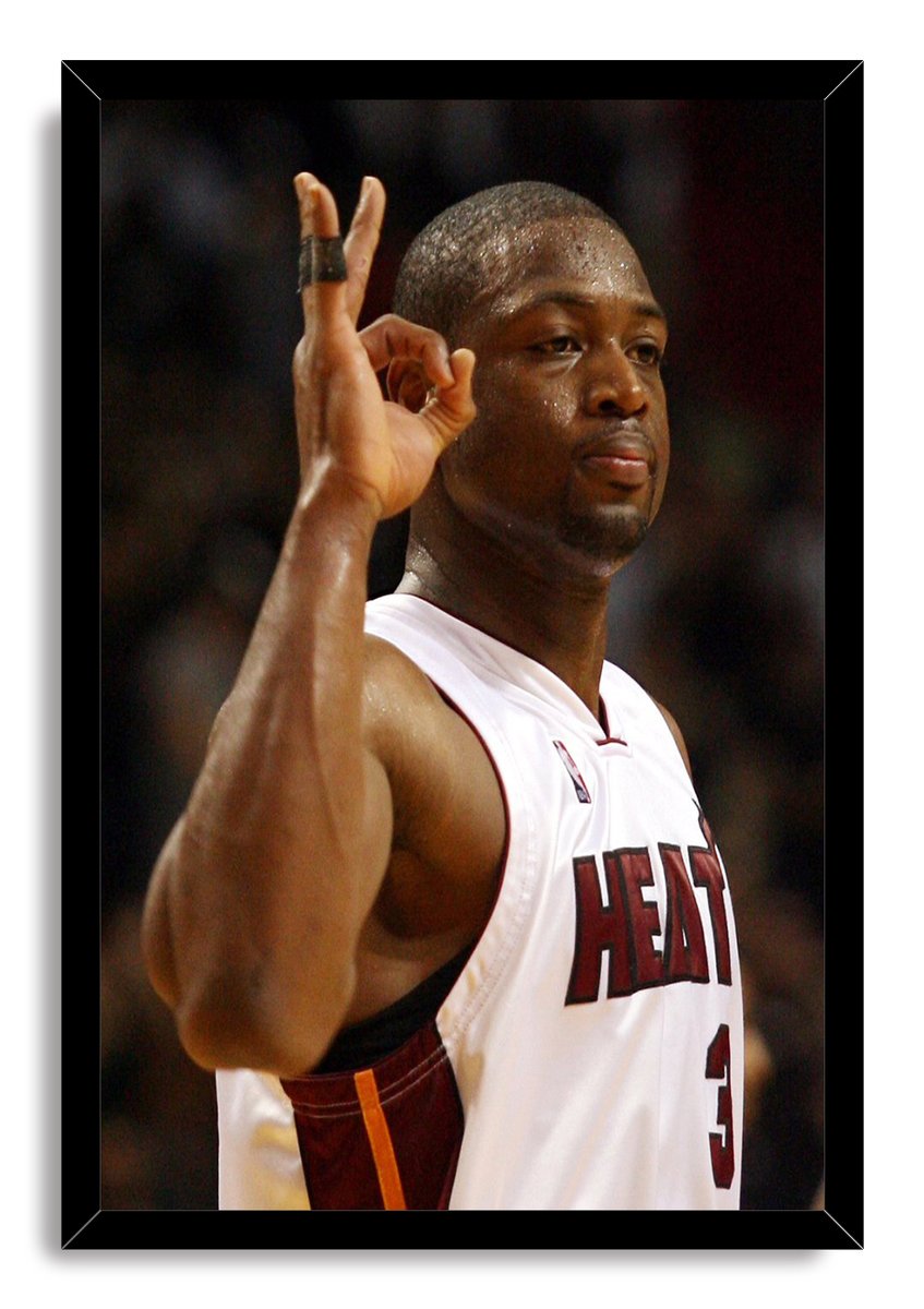 Dwyane Wade Decorative Painting (paper and canvas) art poster printing print