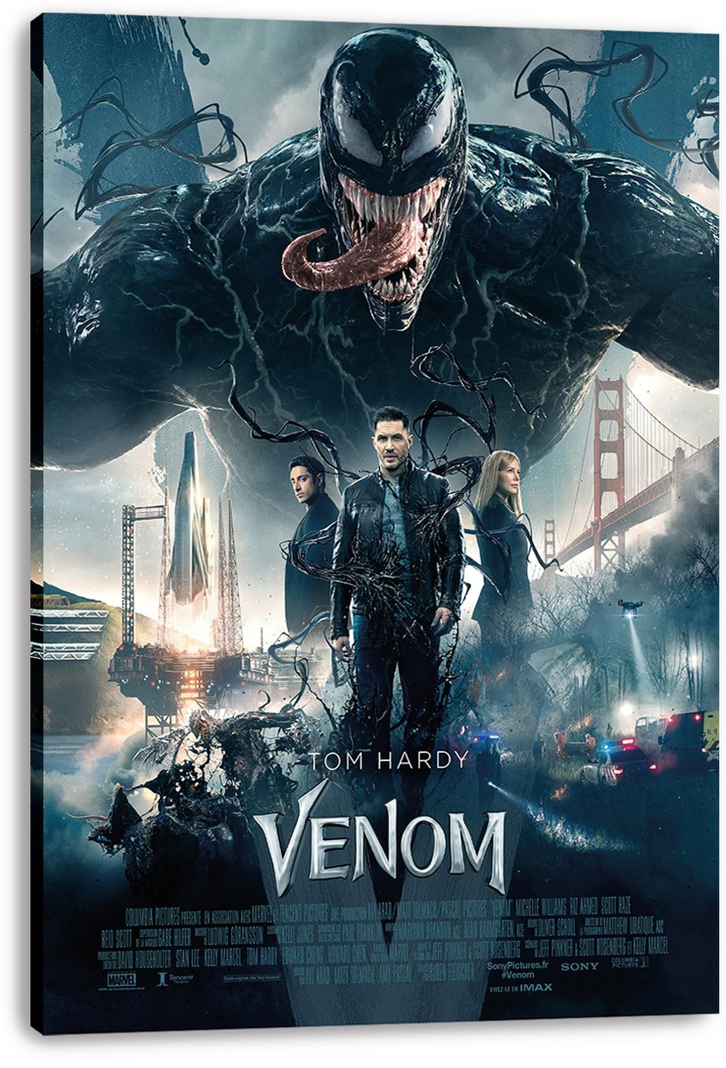 Venom Movie Tom Hardy Decorative Painting (paper and canvas) art poster printing print