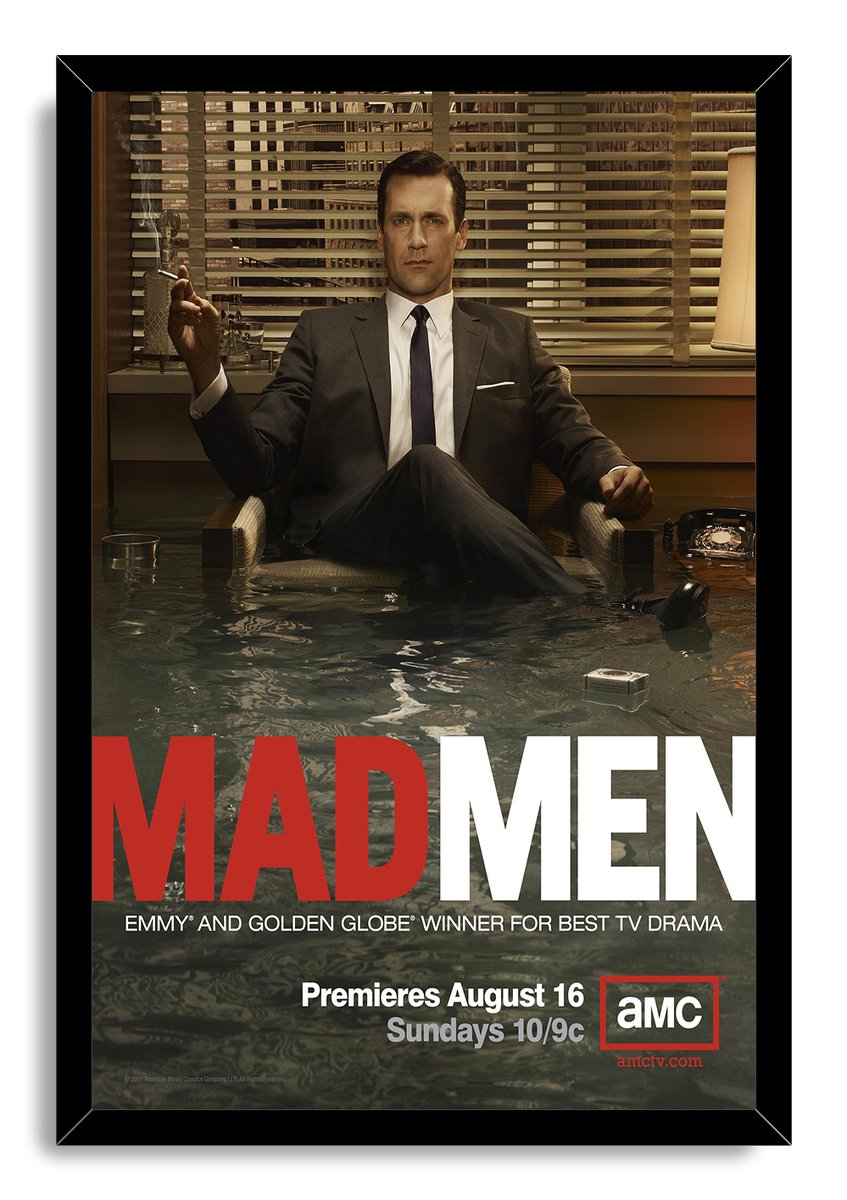 Don Draper Mad Men Decorative Painting (paper and canvas) art poster printing print