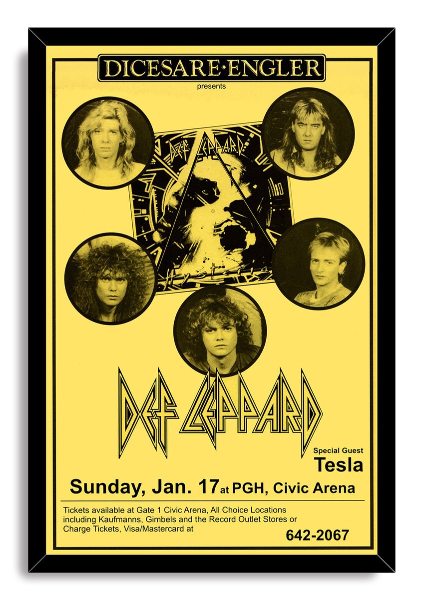 Def Leppard Concert Decorative Painting (paper and canvas) art poster printing print