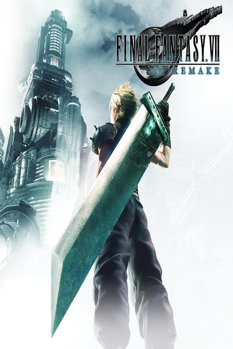 Final Fantasy VII Remake Cloud Strife Decorative Painting (paper and canvas) art poster printing print