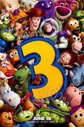Toy Story 3 Characters Decorative Painting (paper and canvas) art poster printing print