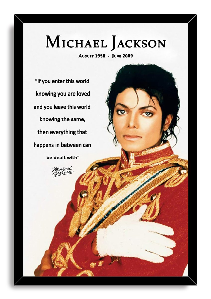 Michael Jackson Decorative Painting (paper and canvas) art poster printing print