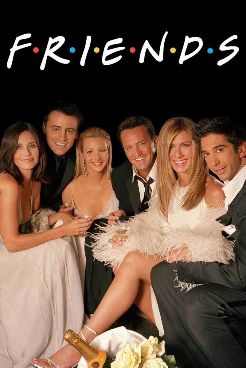 Friends TV Show Cast Decorative Painting (paper and canvas) art poster printing print