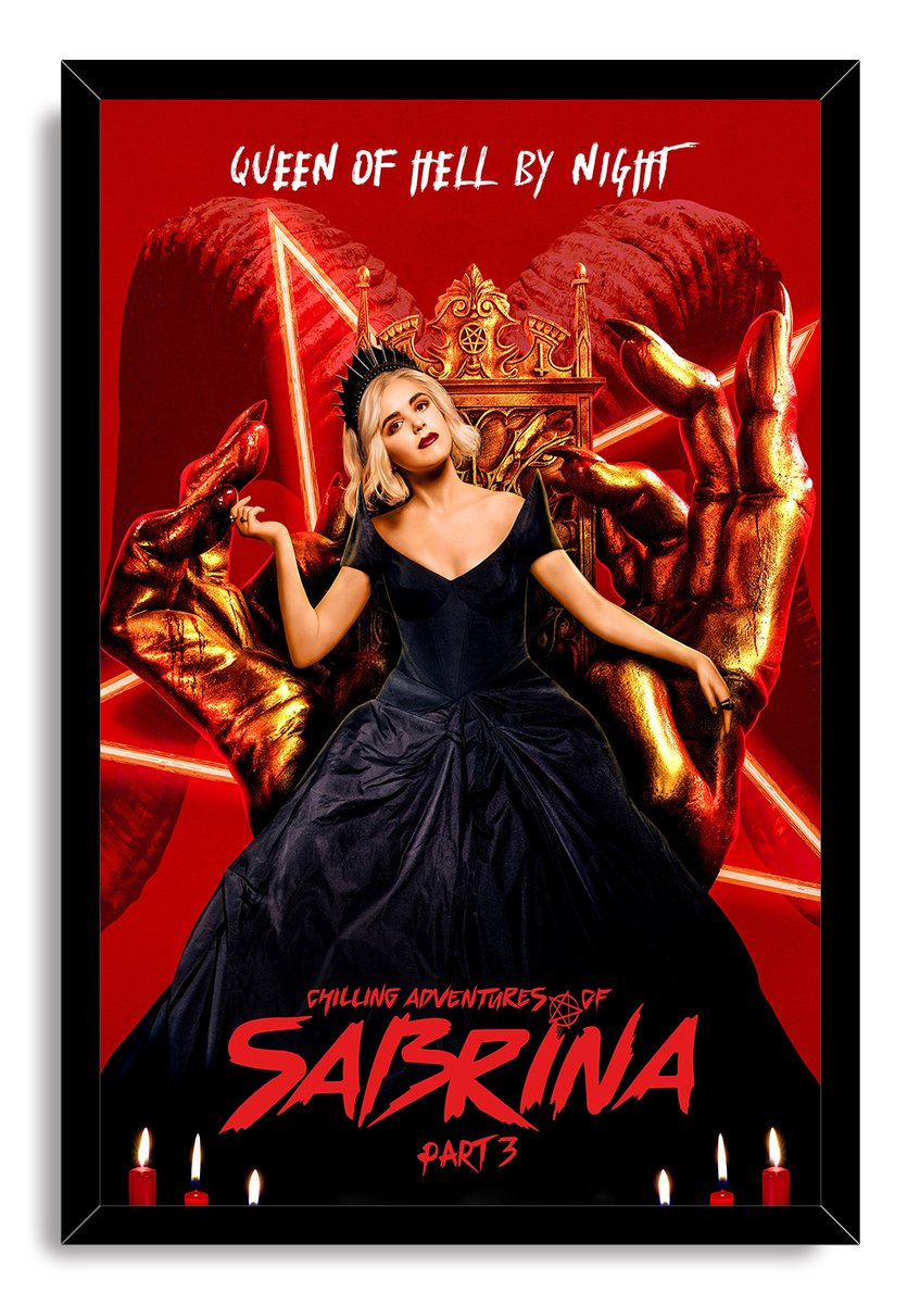 Chilling Adventures of Sabrina - Queen of Hell Decorative Painting (paper and canvas) art poster printing print