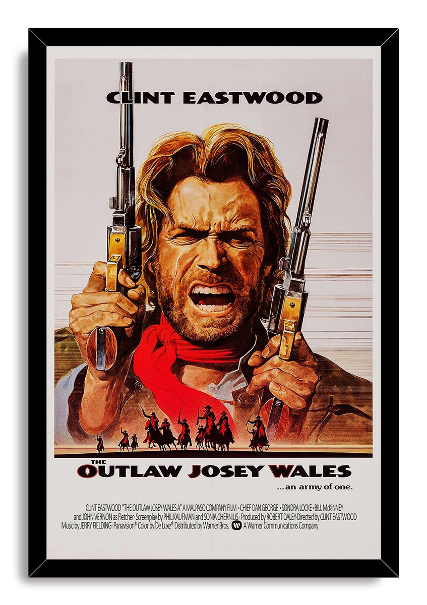 The Outlaw Josey Wales Decorative Painting (paper and canvas) art poster printing print