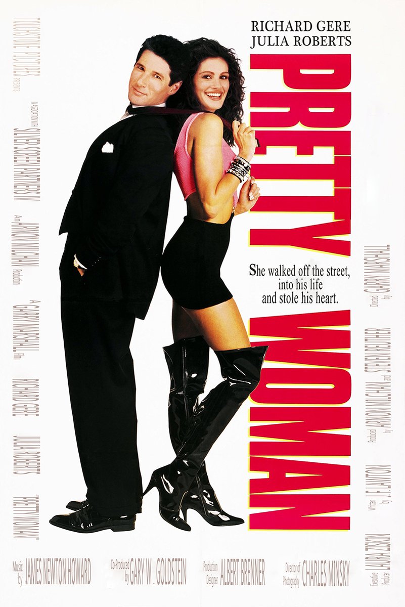 Pretty Woman Movie Poster Decorative Painting (paper and canvas) art poster printing print