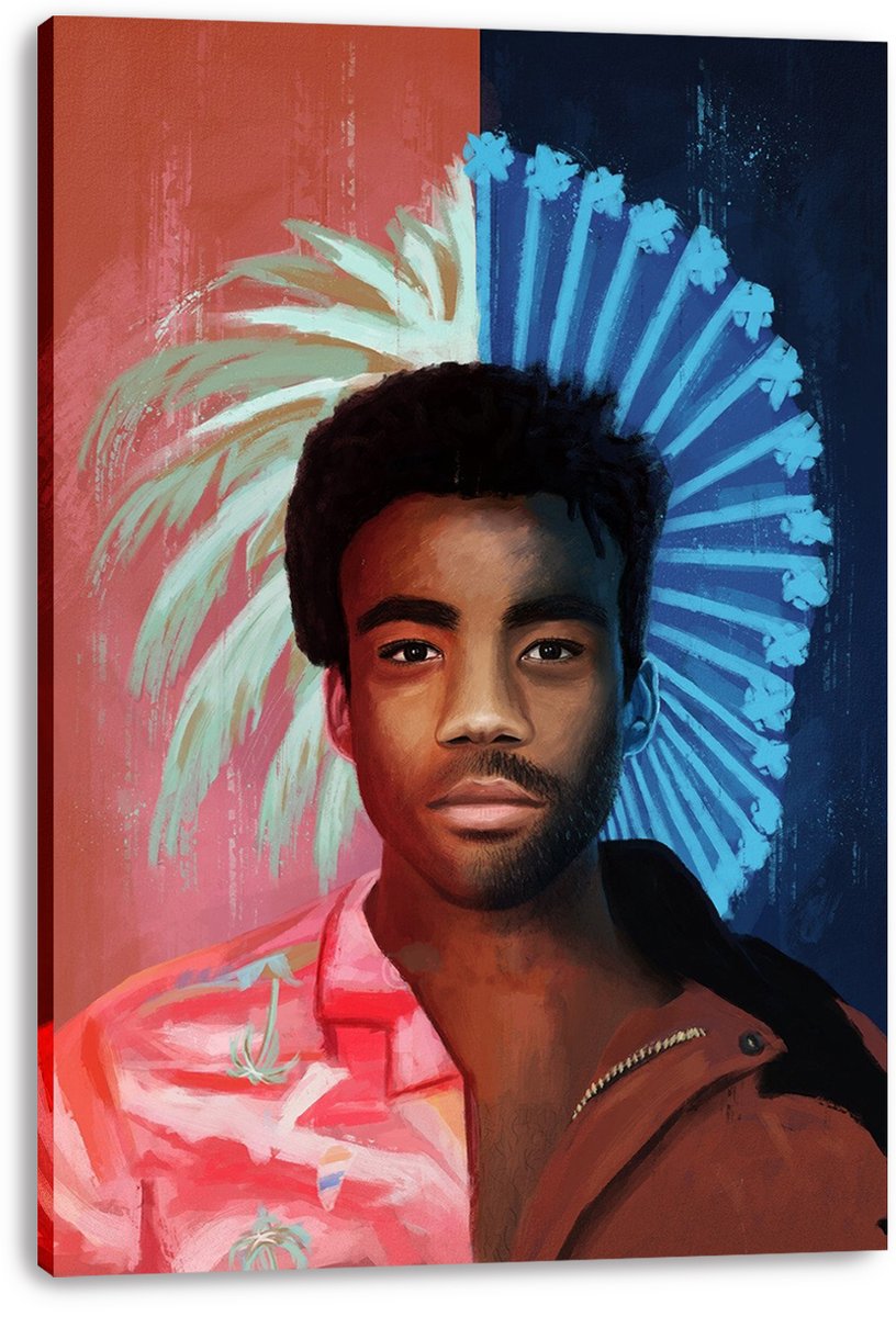 Donald Glover / Childish Gambino Decorative Painting (paper and canvas) art poster printing print