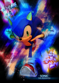 Sonic the Hedgehog Decorative Painting (paper and canvas) art poster printing print