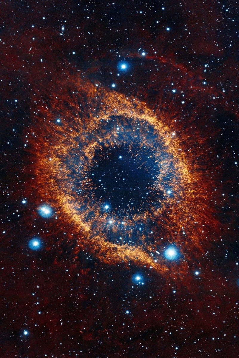 Cosmic Eye Helix Nebula Decorative Painting (paper and canvas) art poster printing print