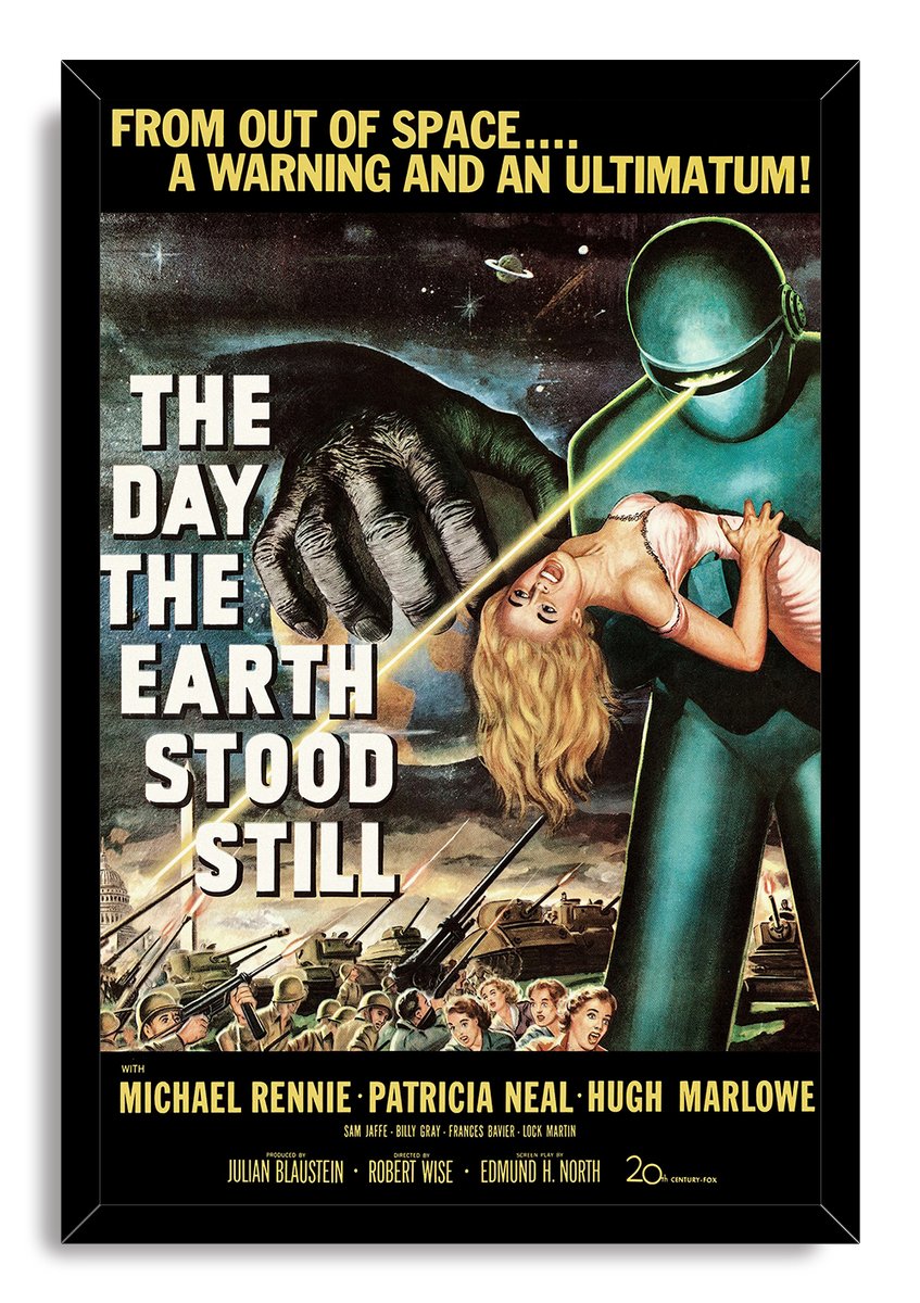 The Day the Earth Stood Still Decorative Painting (paper and canvas) art poster printing print