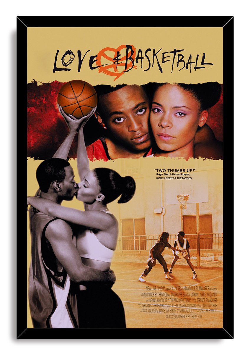 Love & Basketball Movie Poster Decorative Painting (paper and canvas) art poster printing print