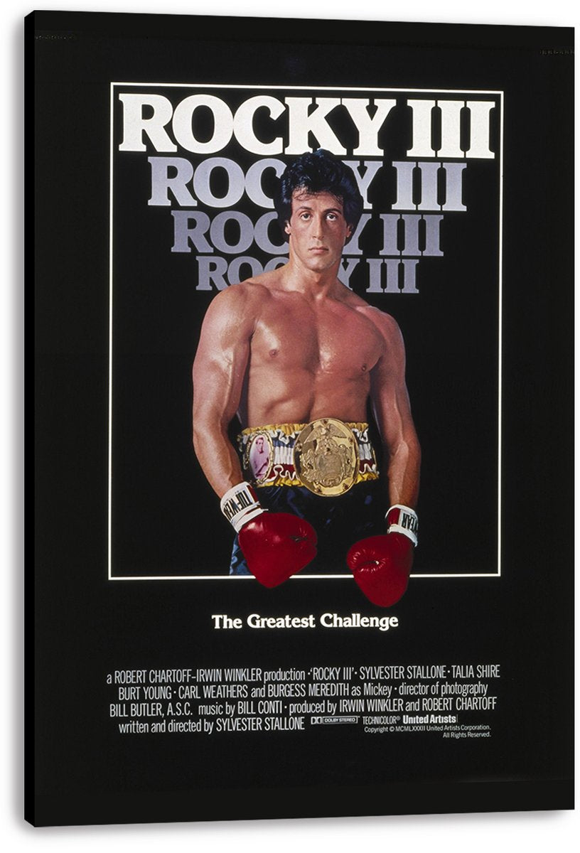 Rocky Balboa Rocky III Decorative Painting (paper and canvas) art poster printing print
