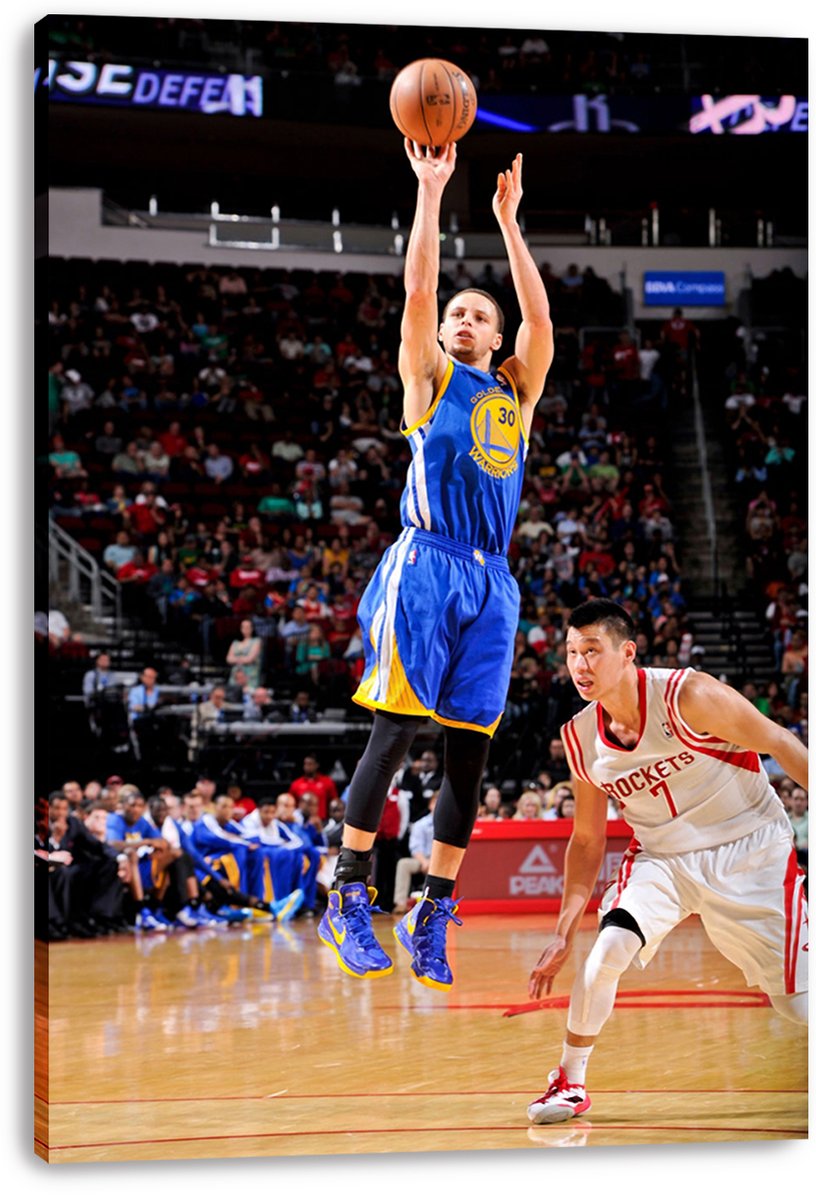 Stephen Curry Basketball Shot Decorative Painting (paper and canvas) art poster printing print