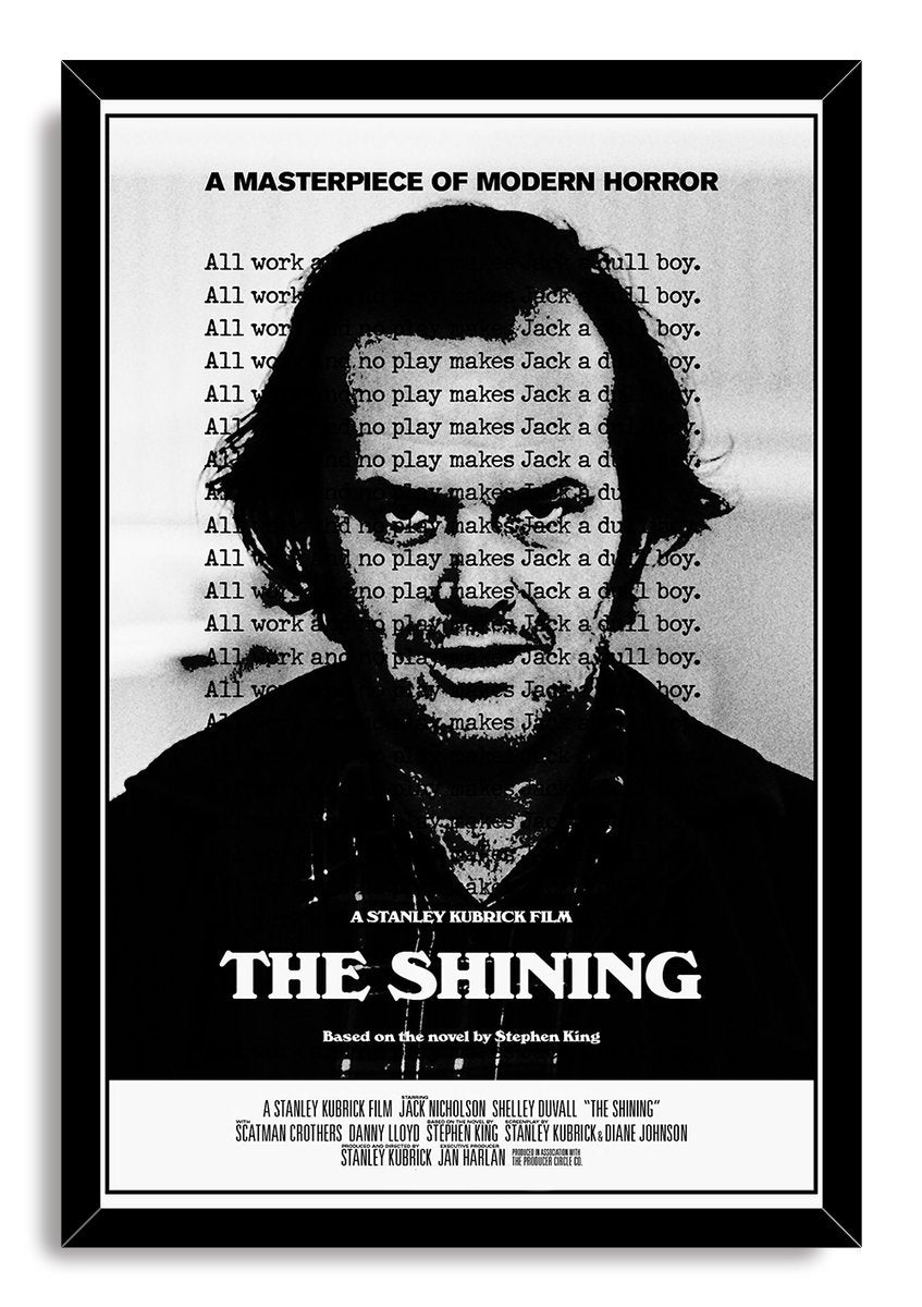 The Shining Jack Nicholson Decorative Painting (paper and canvas) art poster printing print